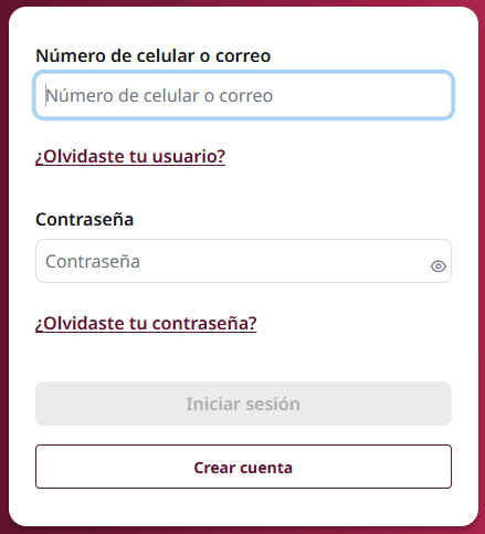 Crear Una Cuenta Con Número de Teléfono, Correo Electrónico y Contraseña