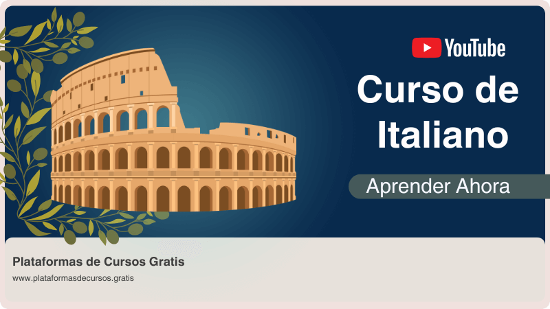 Curso de Italiano en Línea, Aprende Gratis Con Clases en Vídeo