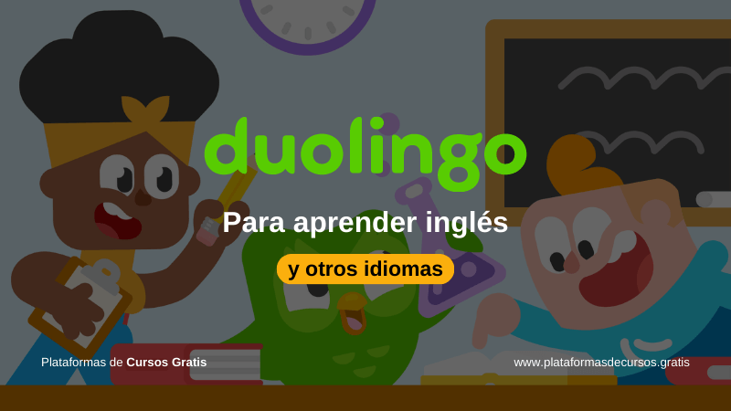 Duolingo para aprender inglés y otros idiomas