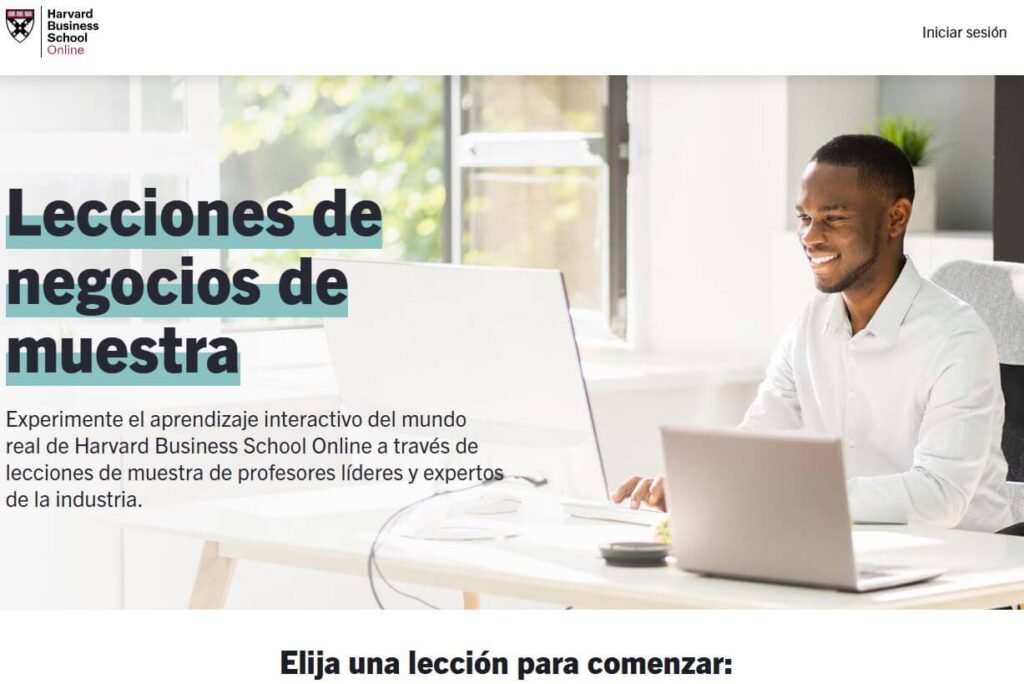 Lecciones Gratuitas de la Escuela de Negocios de Harvard