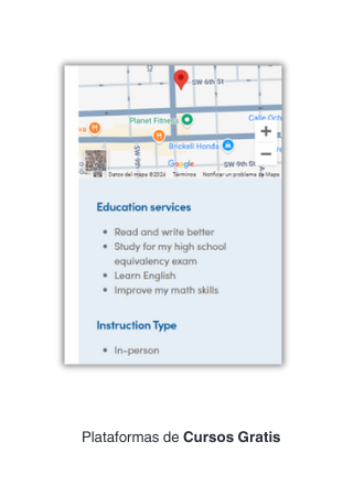 Servicios y Tipo de Educación Para Las Clases de Ingles Cerca de Mi