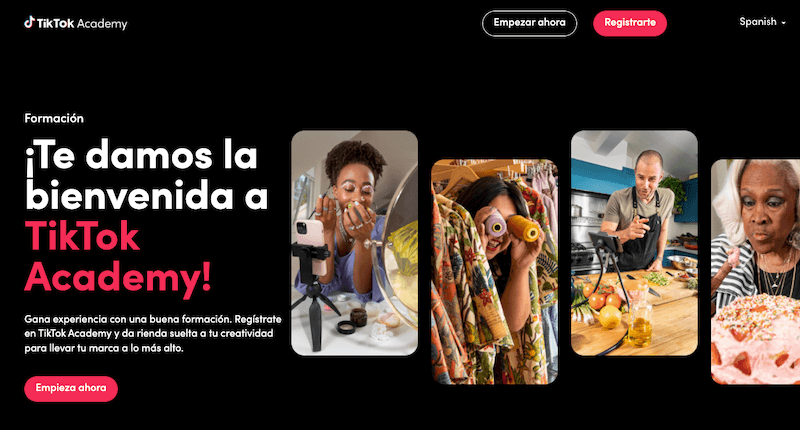 TikTok Academy para Creadores y Marcas